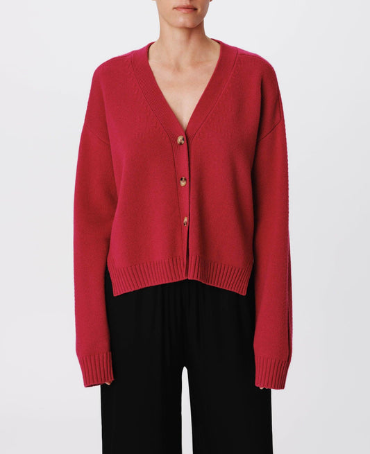 ATM - SWEATER RUBELLITE RED